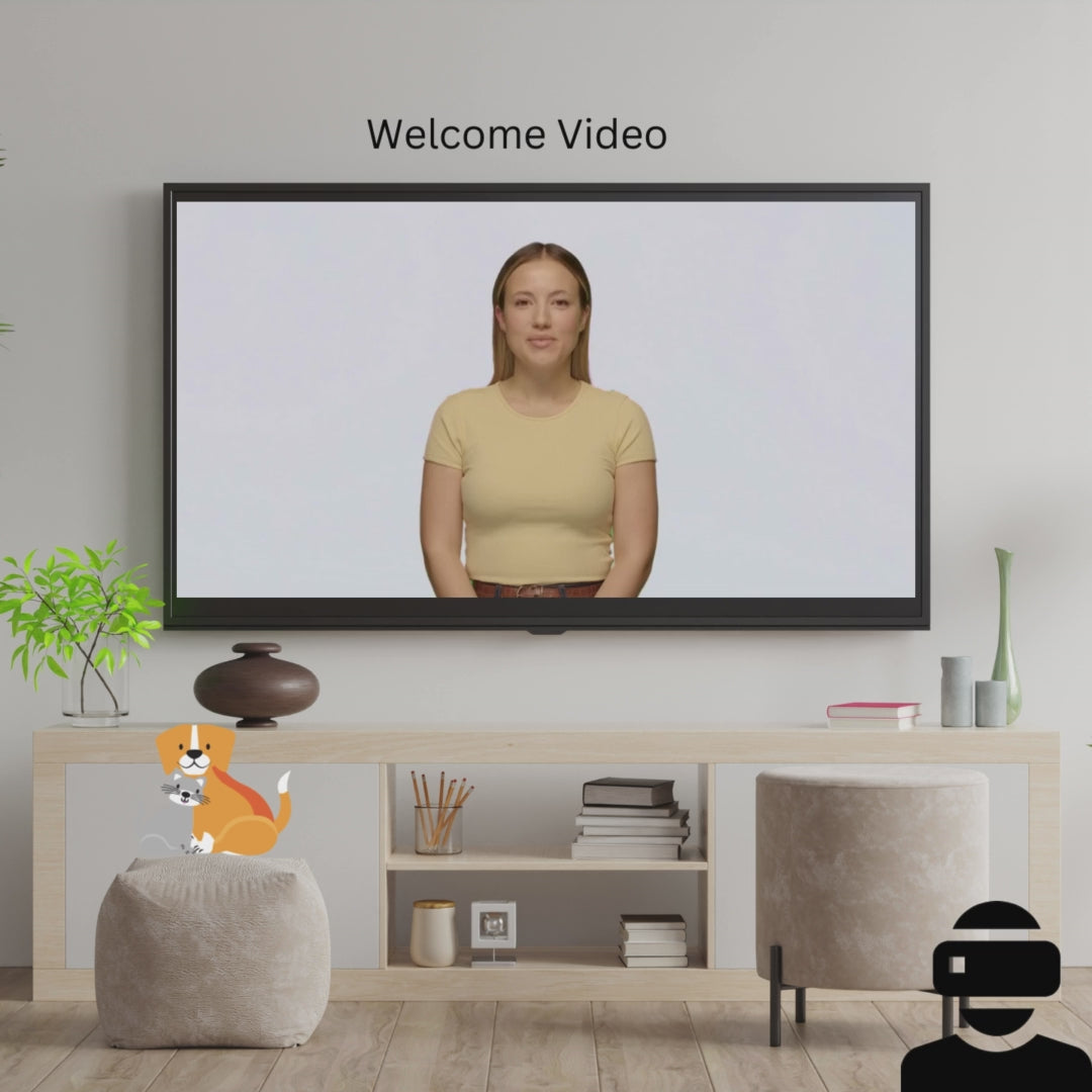 Load video: Welcome Video Store Greeter